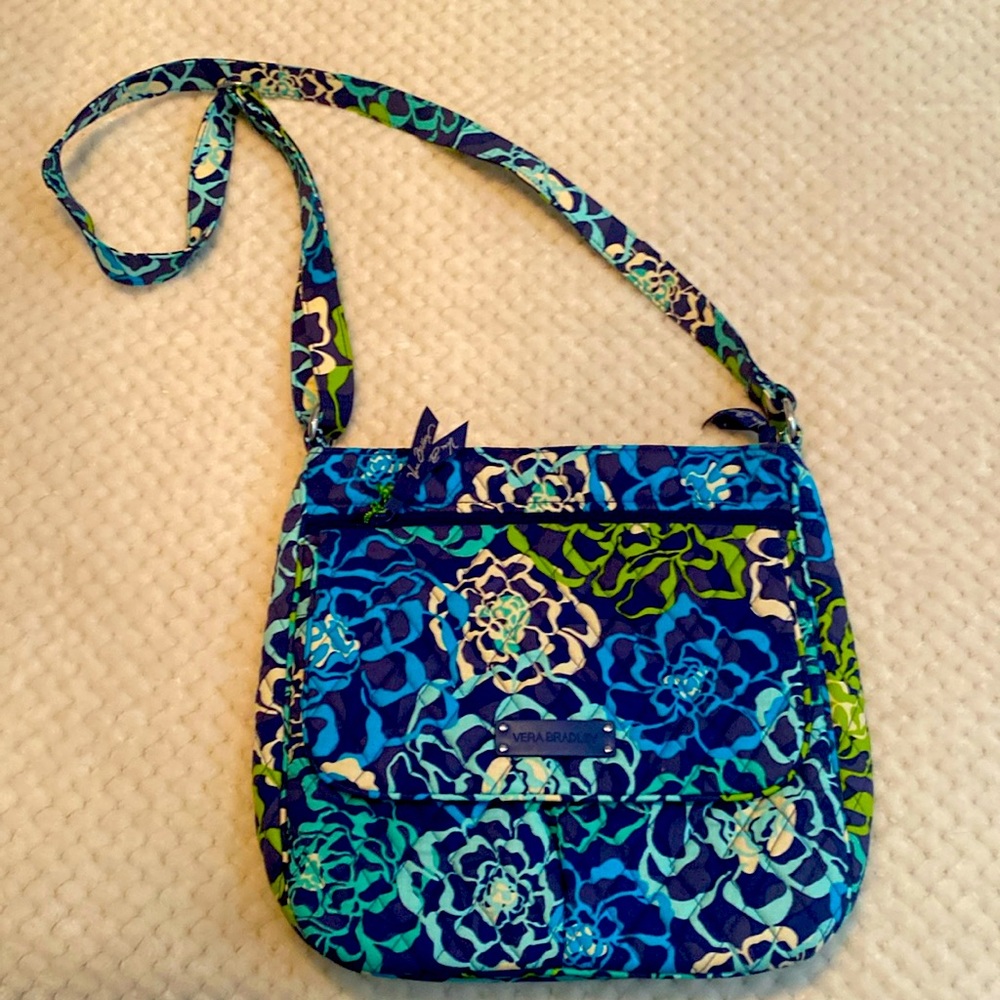 Vera Bradley Double Zip Mail Bag-Katarina Blues
